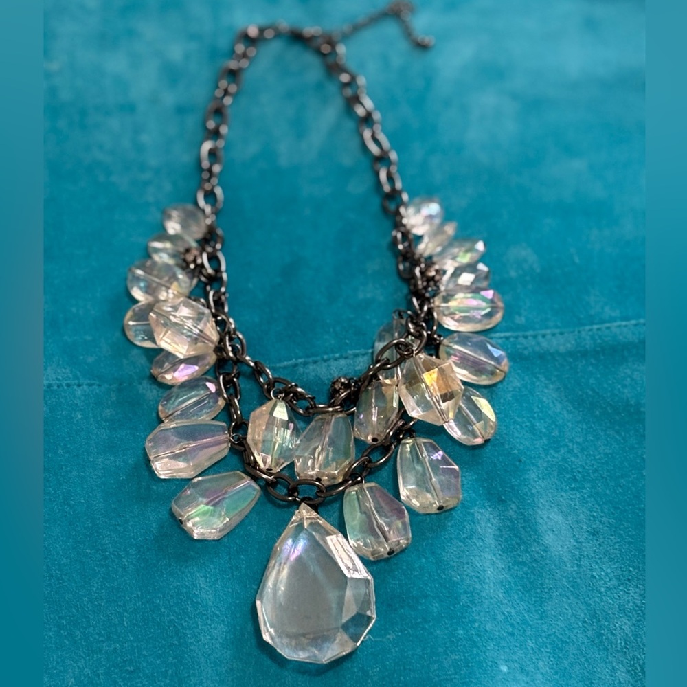 Beautiful Sparkly Necklace (21” long)